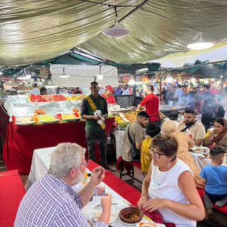 Street food in Jemaa el-Fna, Marrakech