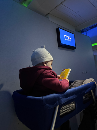 Infant su Ita Airways