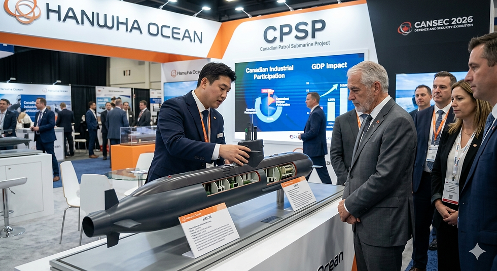 Beyond Arms Exports: Hanwha Ocean’s Strategic Partnership Bid in Canada
