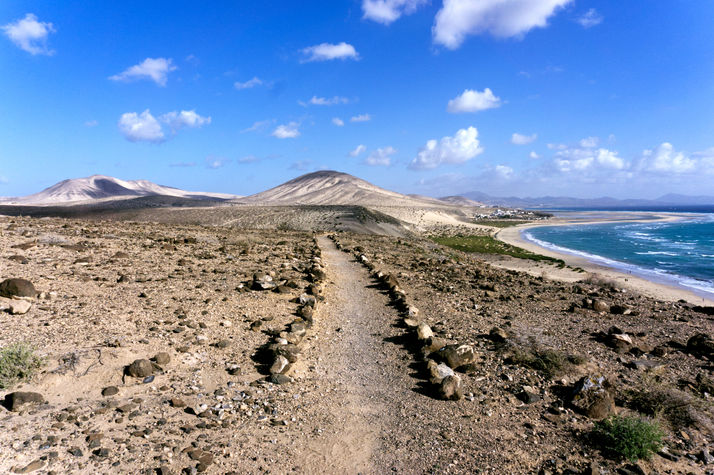 Sand hills of Jandía Fuerteventura