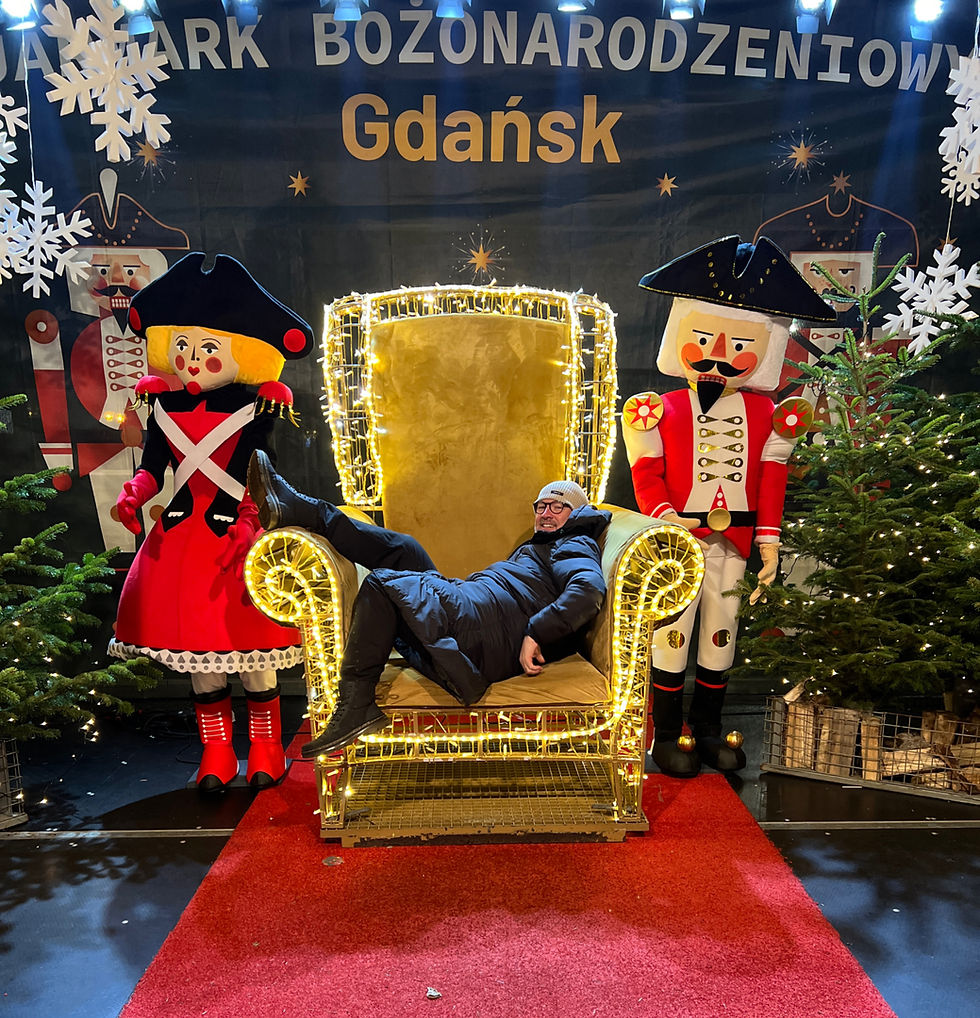 Mr Plane Guy in G'dansk Christmas Market