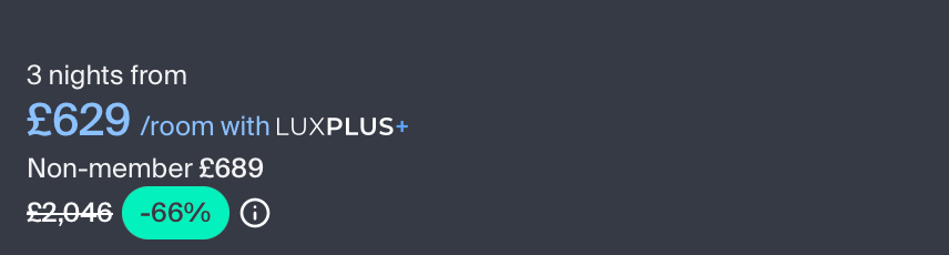 Secret Escapes Luxury for less luxe Club hotel deal Dubai