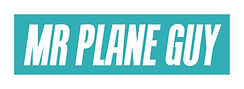 Mr Plane Guy logo, plane travel news and reviews with altitude.
