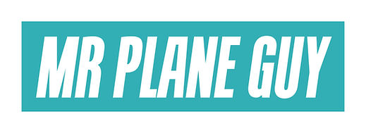 Mr Plane Guy logo, plane travel news and reviews with altitude.