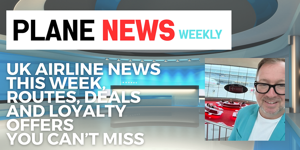 This Week's Plane News