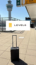 LEVEL8 carry on suitcase is perfect for flying with TUI