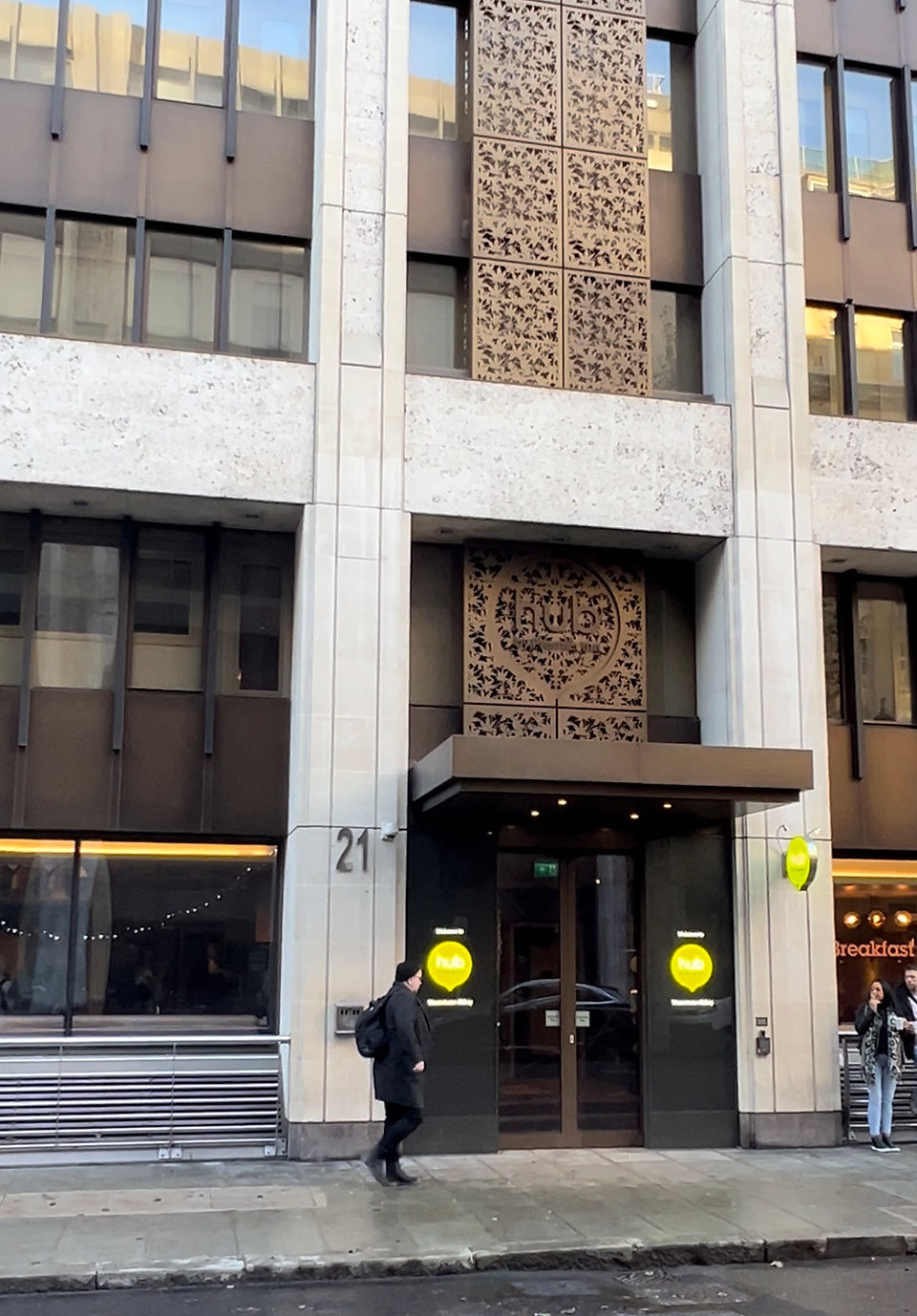 Hotel Review of hub by Premier Inn London