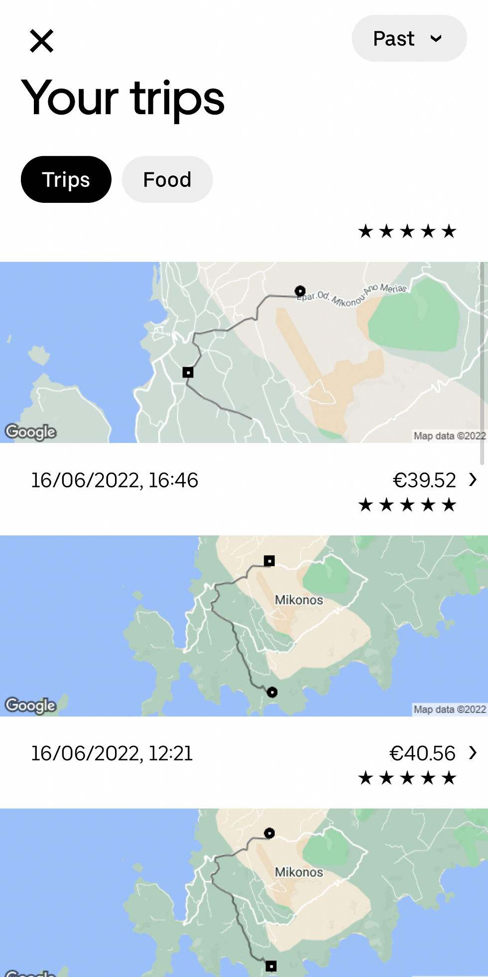 Mykonos uber