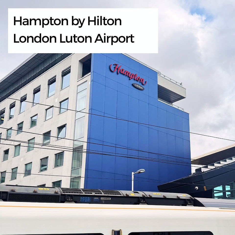 London Luton Airport Hampton Hilton Hotel Review