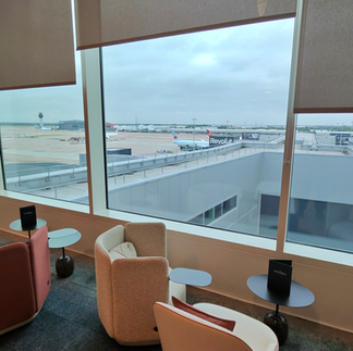 Runway Views at The Executive Lounge Manchester Airport
