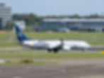 Skyteam aircraft on the runway
