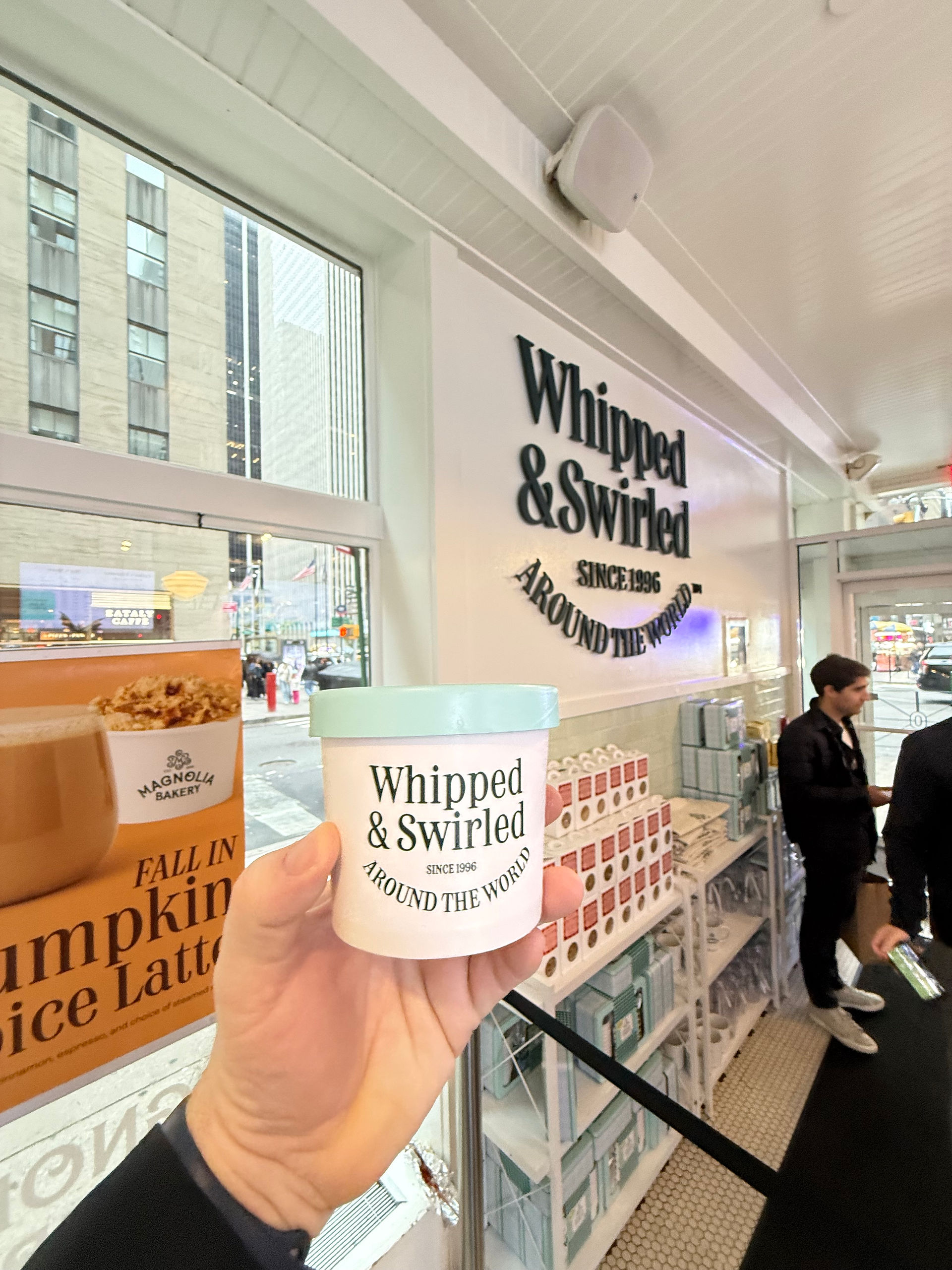 Famous banana pudding from Magnolia Bakery New York — iconic NYC dessert featured by Mr Plane Guy.