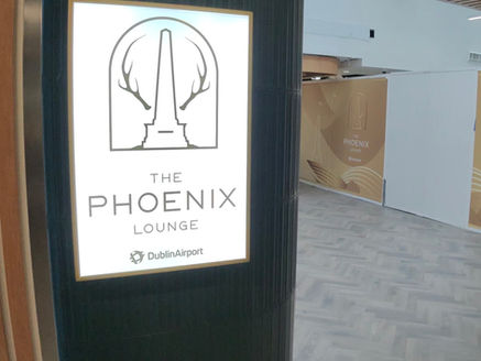 Phoenix Lounge Dublin Airport Review: From the Scaffolding Rises Dublin's Best Lounge