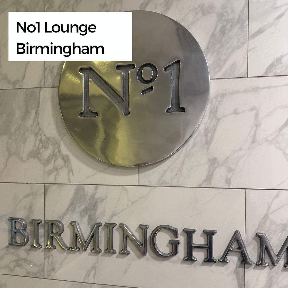 No1 Airport Lounge Birmingham