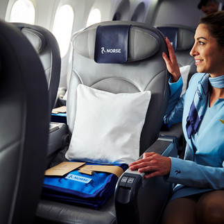 Norse Atlantic Premium cabin