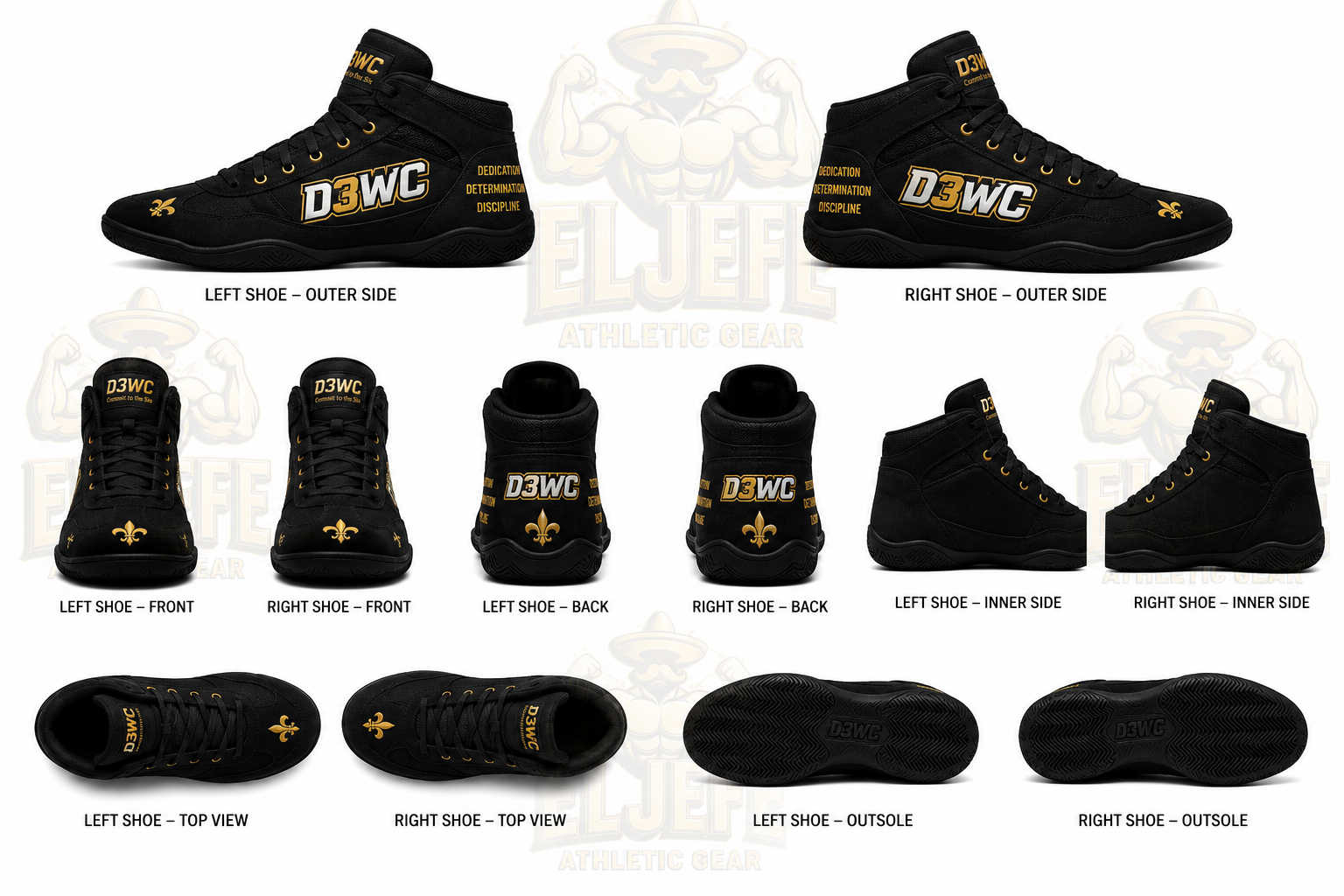 Custom Wrestling Shoes