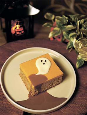 10月限定のハロウィンひやとろケーキ