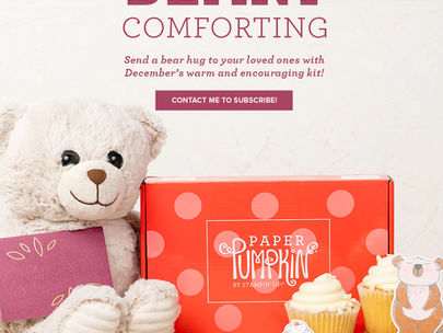 Paper Pumpkin - Beary Comforting