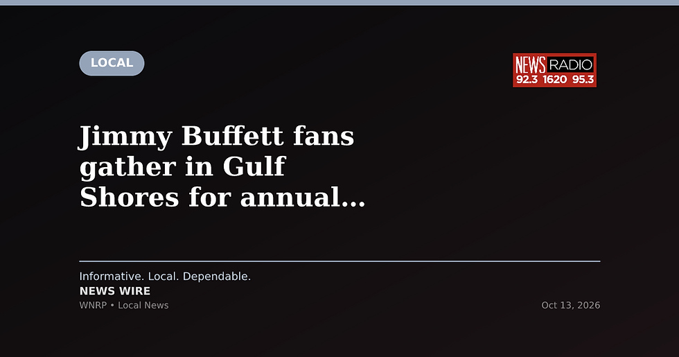 Jimmy Buffett fans gather in Gulf Shores for annual Parrot Heads convention