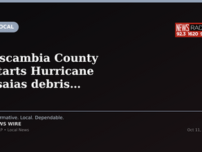 Escambia County starts Hurricane Isaias debris pickup Wednesday