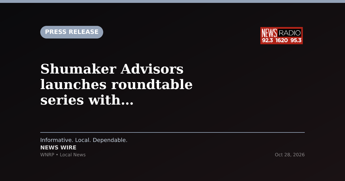 Shumaker Advisors launches roundtable series with Amendment 3 discussion