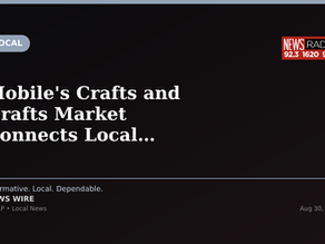 Mobile's Crafts and Drafts Market Connects Local Vendors With Shoppers