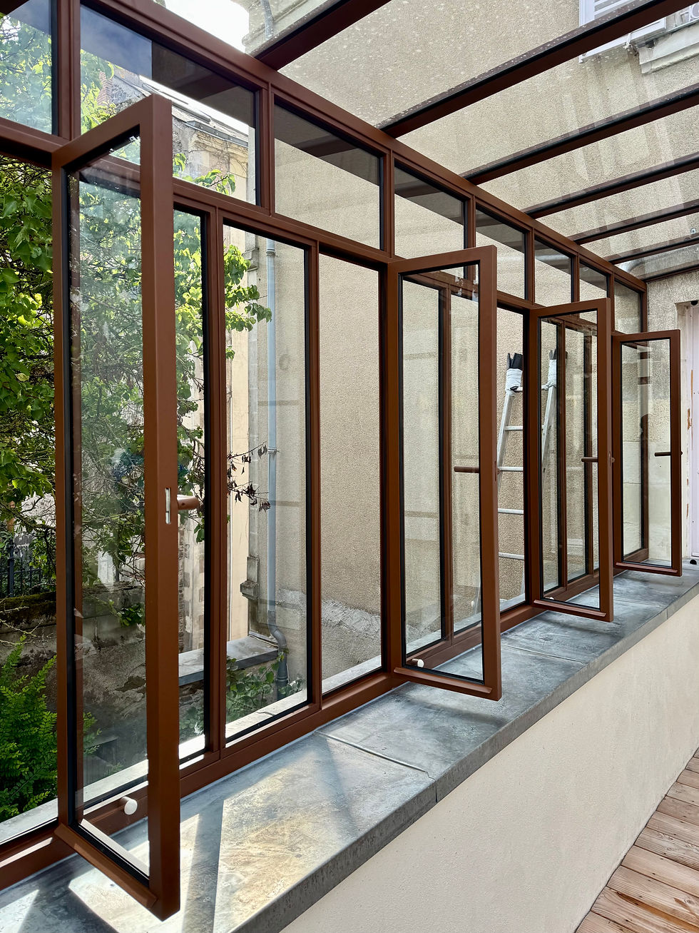 Maxime Bannier Architecte_Verrière en acier