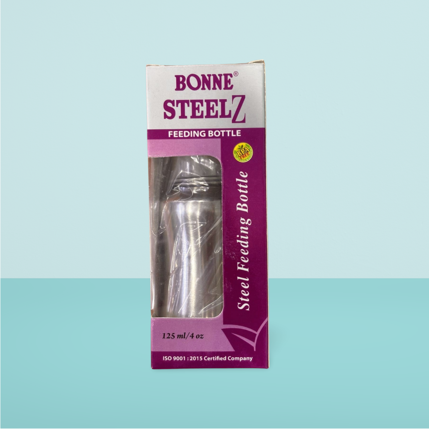Bonne SteelZ Feeding Bottle 125ml
