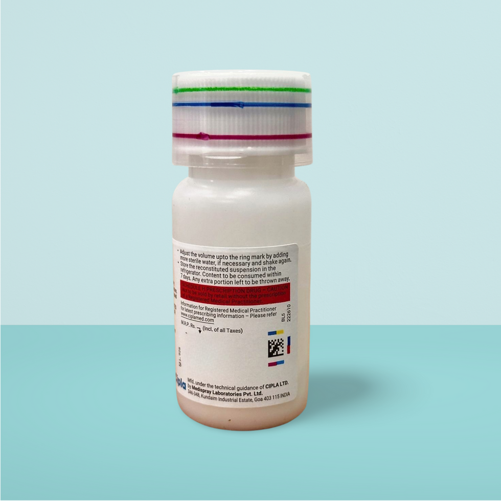 Thumbnail: Novamox CV 228.5mg Dry Syrup