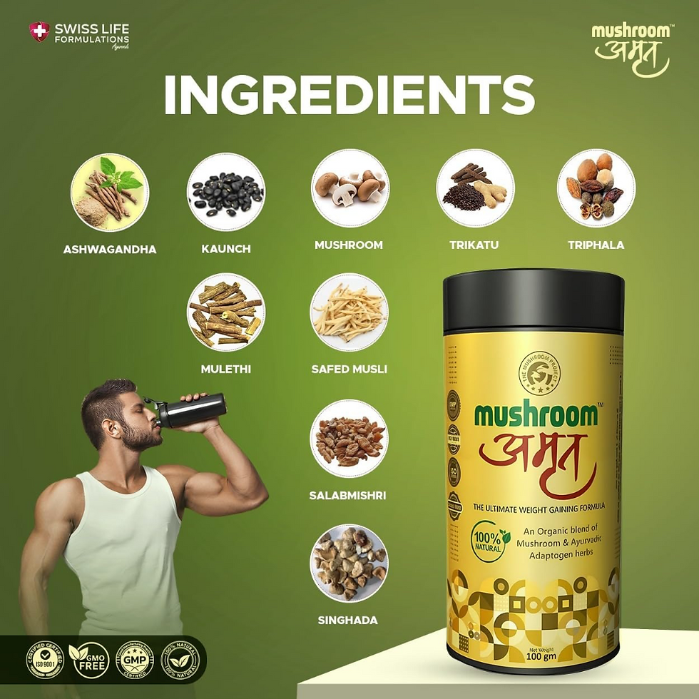 Thumbnail: Mushroom Amrut Powder