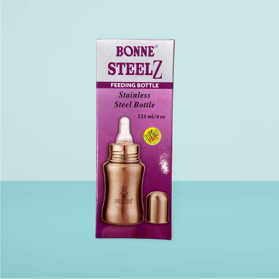 Thumbnail: Bonne SteelZ Feeding Bottle 125ml
