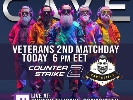 CAVE CS2 Team - Veterans - joining PappaLiiga tournament!
