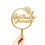 Miniature : God bless Wood Cake Topper, fête d'anniversaire, nouveau-né, décoration, bébé