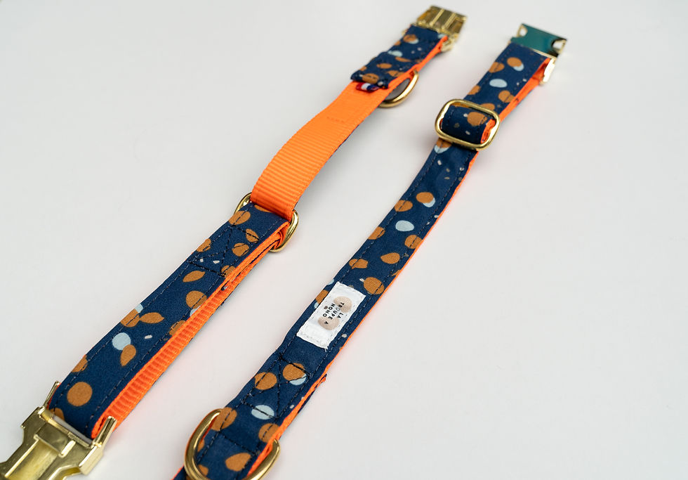 Miniature : Collier Laranja Néon