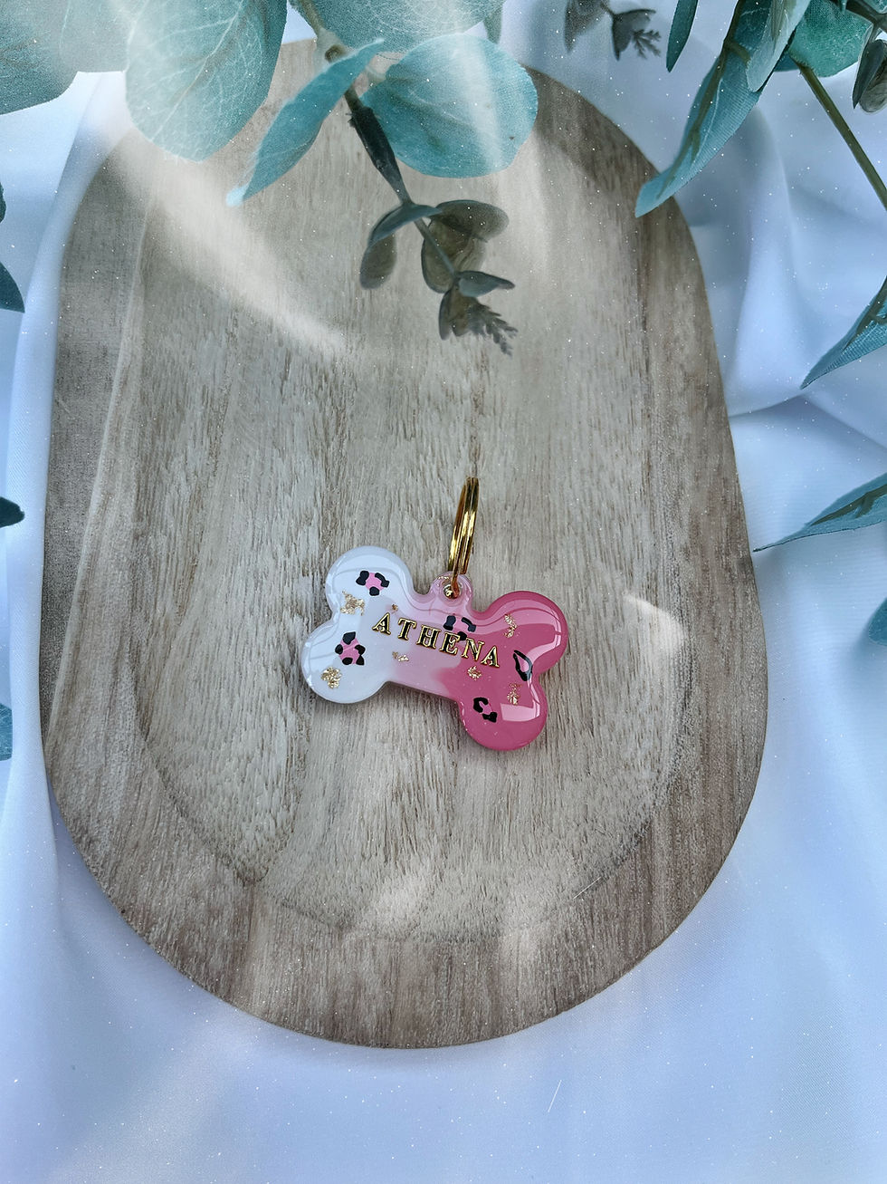 Miniature : La médaille LÉOPARD GIRL ♡