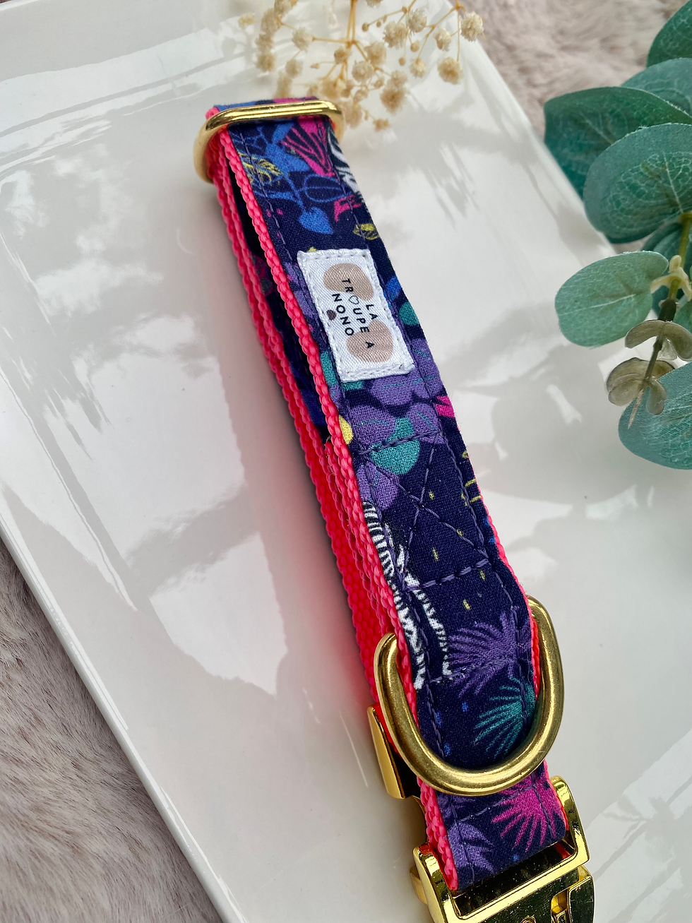Miniature : Collier Purple Jungle