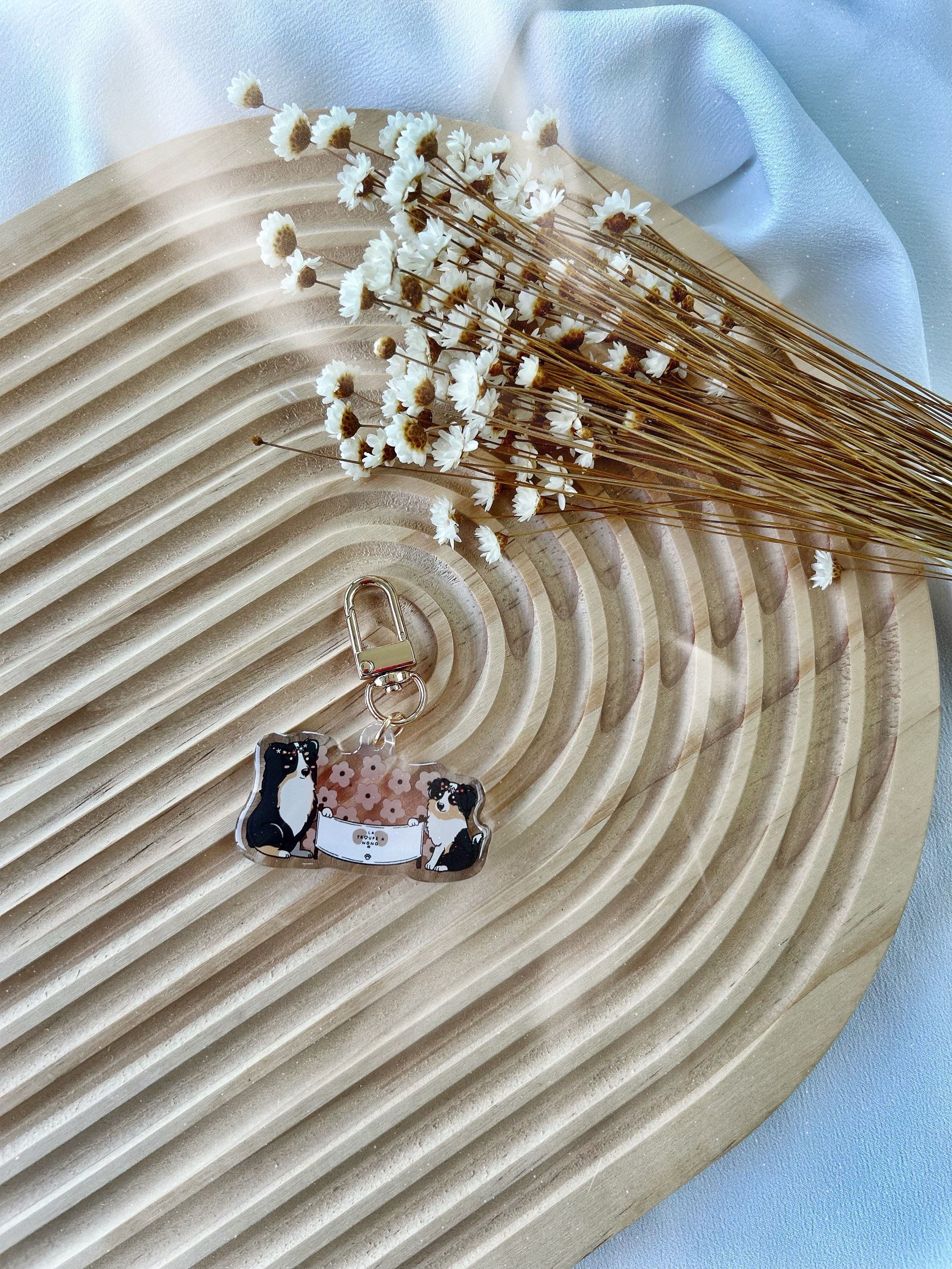 Porté clé La Troupe à Nono ♡