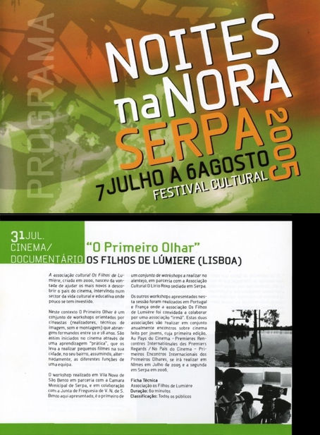 O PRIMEIRO OLHAR NO FESTIVAL NOITES NA NORA EM SERPA - II