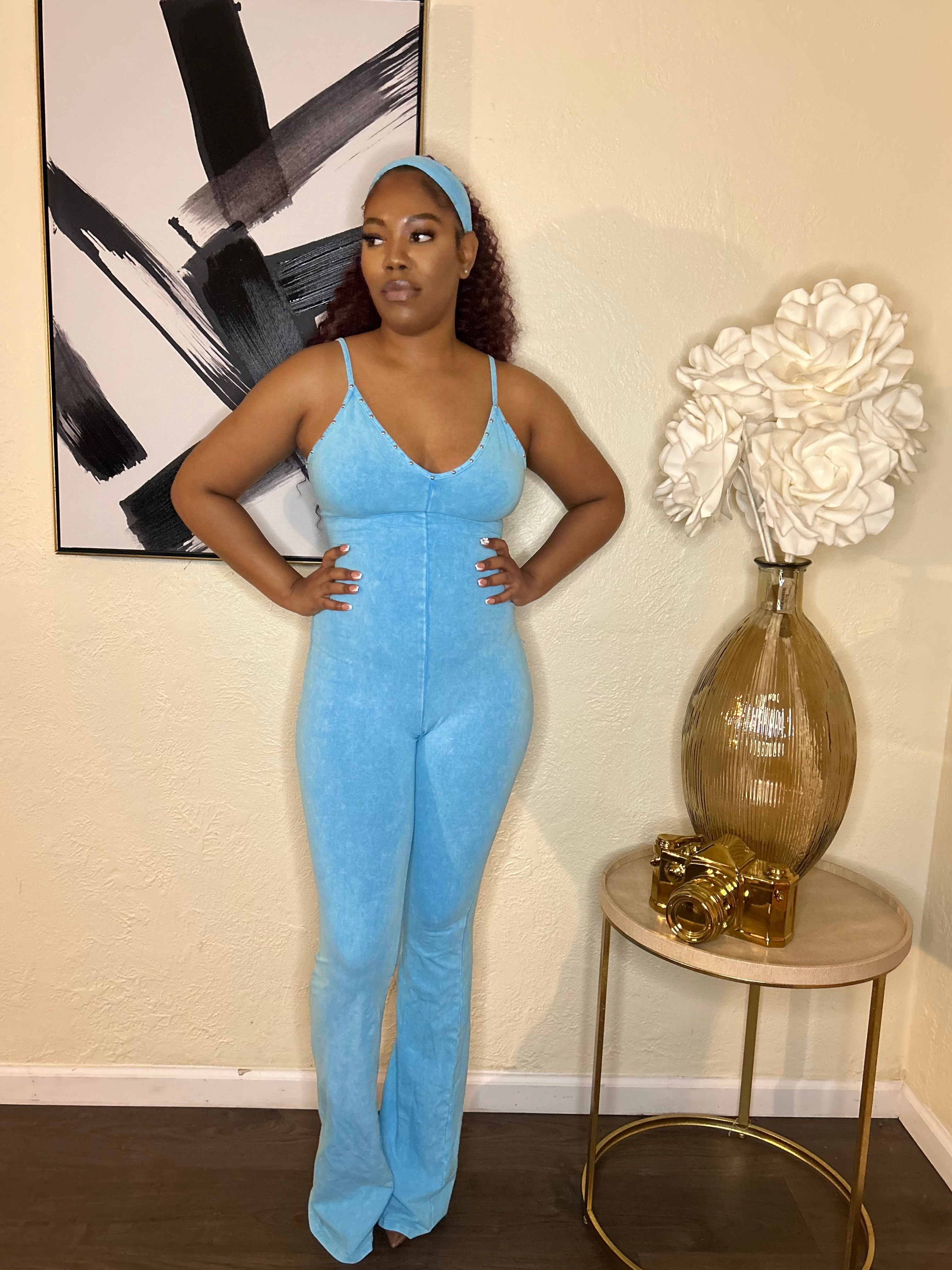 Barbie jumpsuit with headband 
