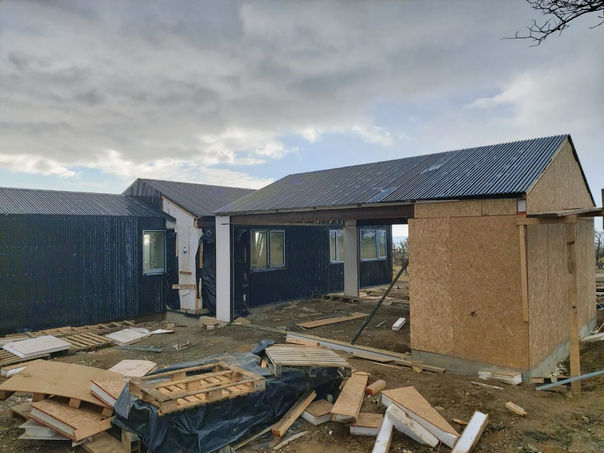 Casa construida con Paneles SIP de Construcción
MGO