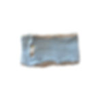 Organic cotton hand knit neck warmer blue