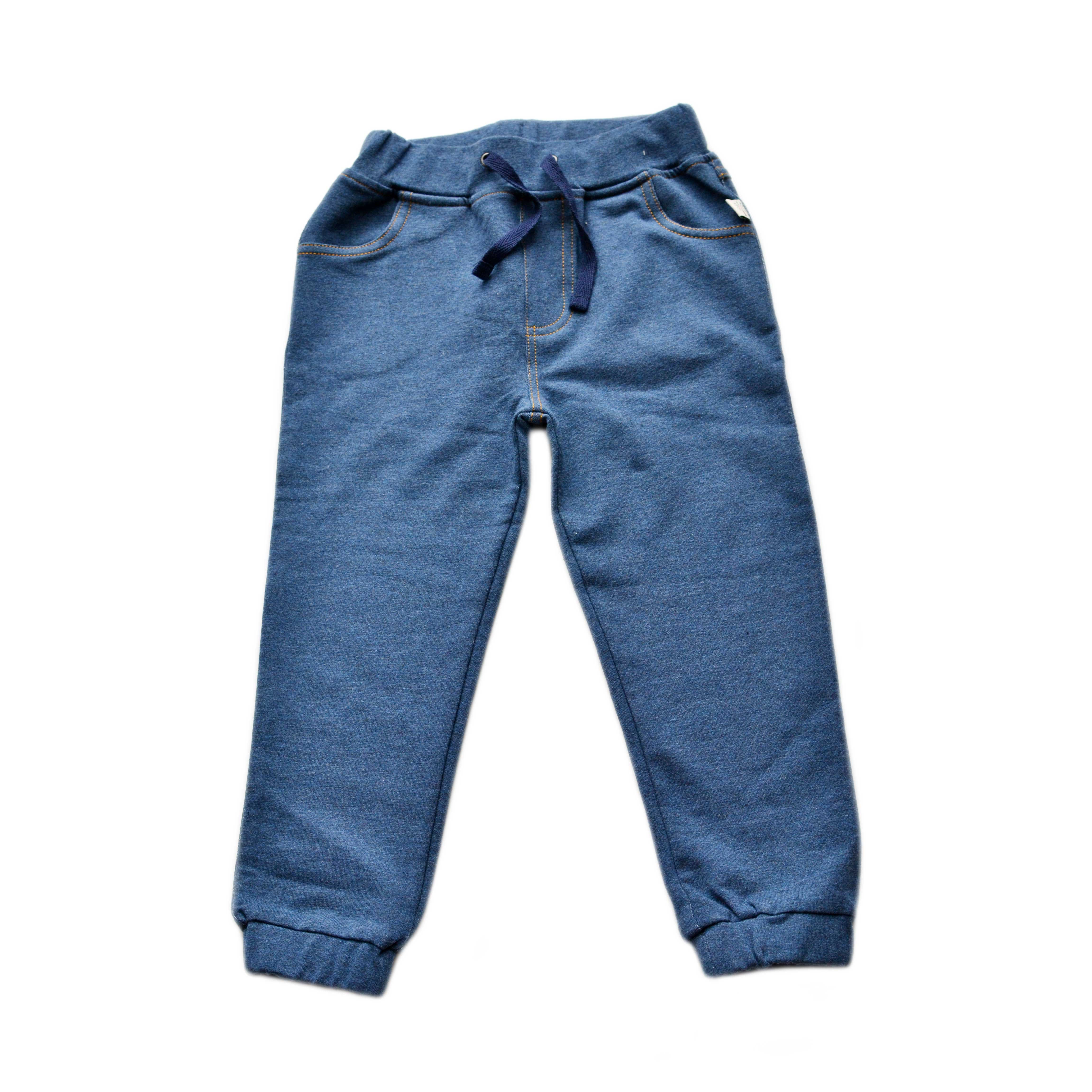 Organic Cotton Denim Toddler Pants