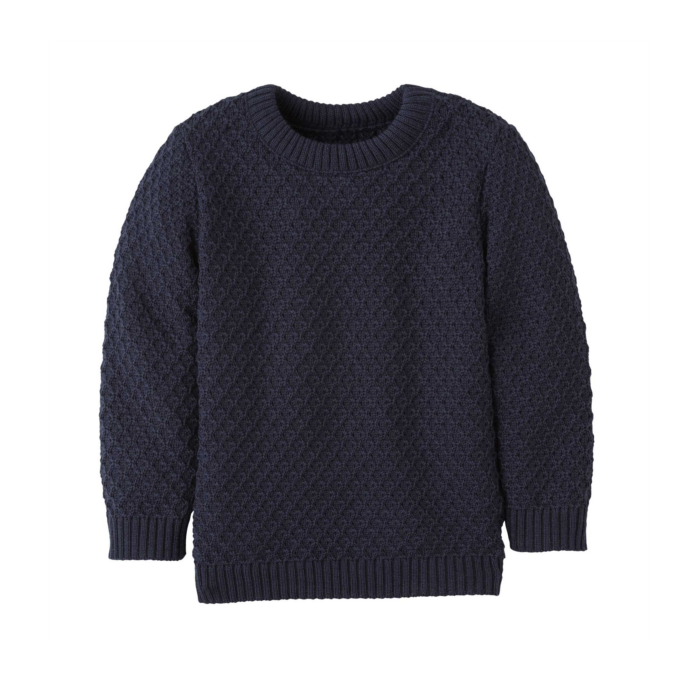 Disana Aran Pullover - Indigo