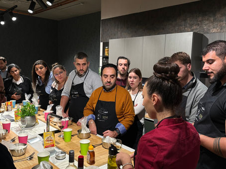 Team Building & Cooking Class in Luxembourg with Giulia Caria and Aztek Group