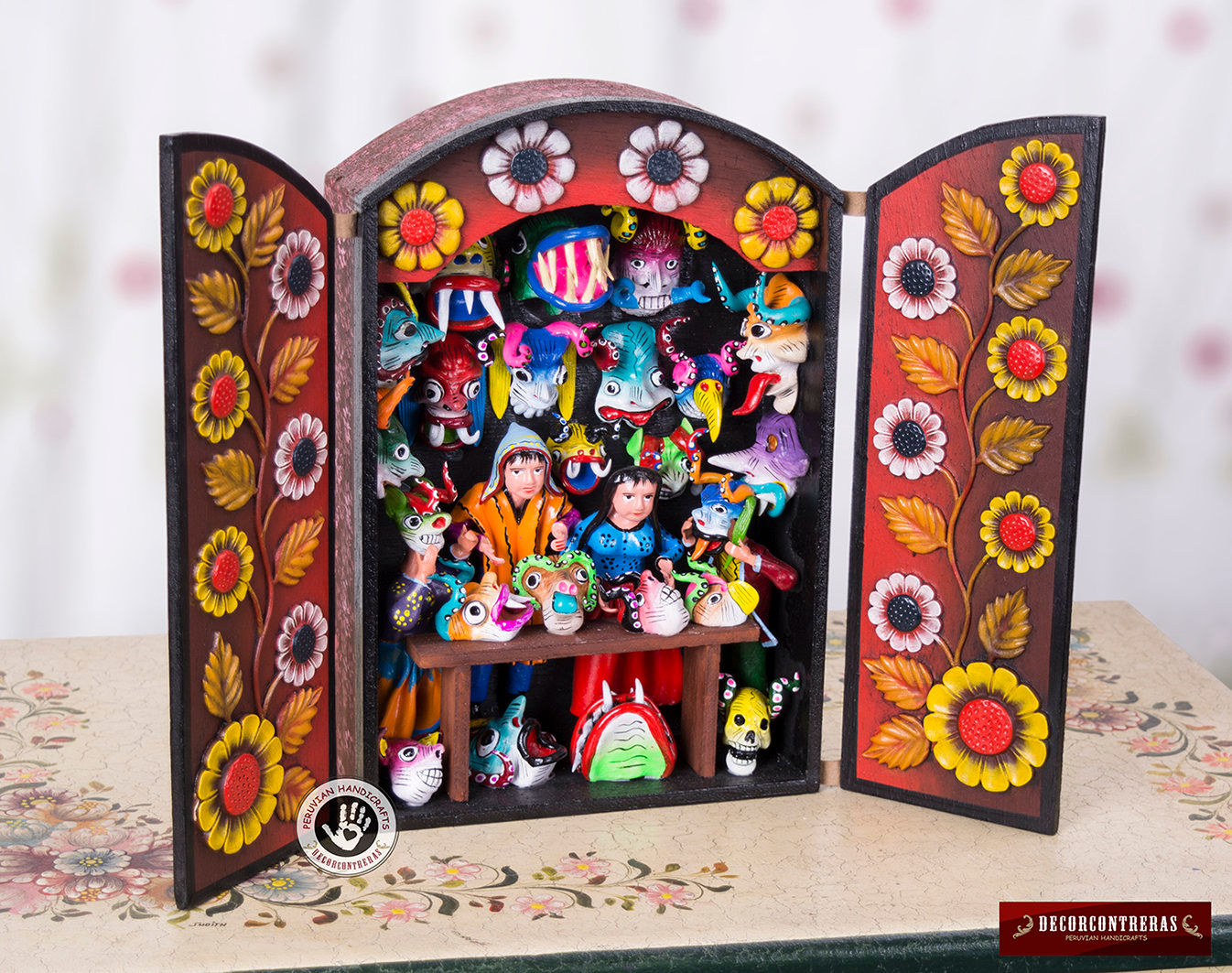 Retablo de ceramica