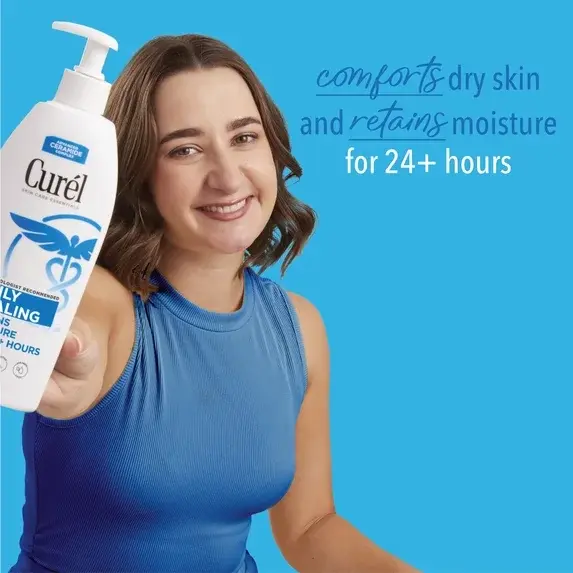 Miniatura: Curel Daily Healing Hand and Body Lotion for Dry Skin, Dermatologist Recommended
