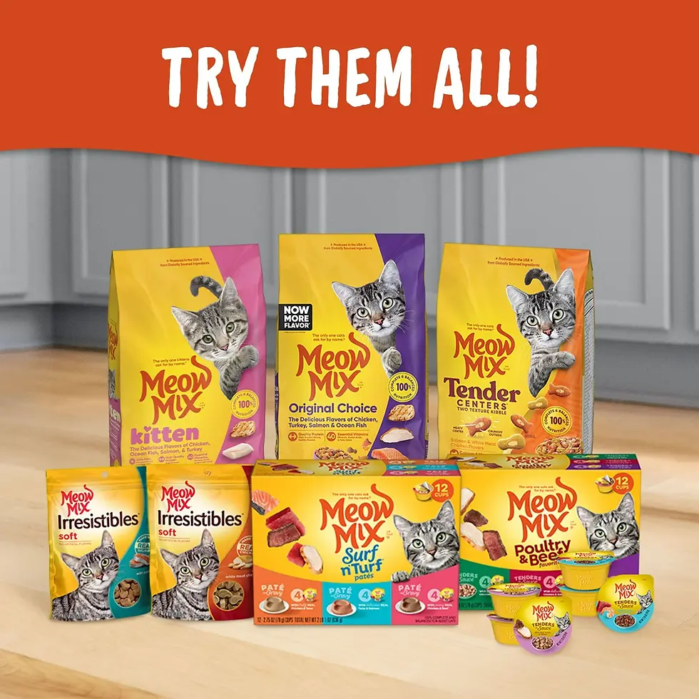 Miniatura: Meow Mix Tender Centers Dry Cat Food with Basted Bites, Chicken & Tuna Flavors,