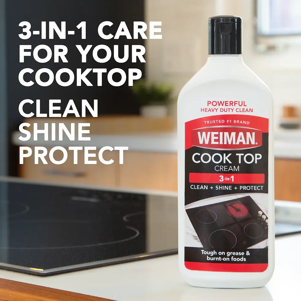 Miniatura: Weiman Cooktop Cleaner and Polish Cream for Glass, Ceramic and Induction Surface