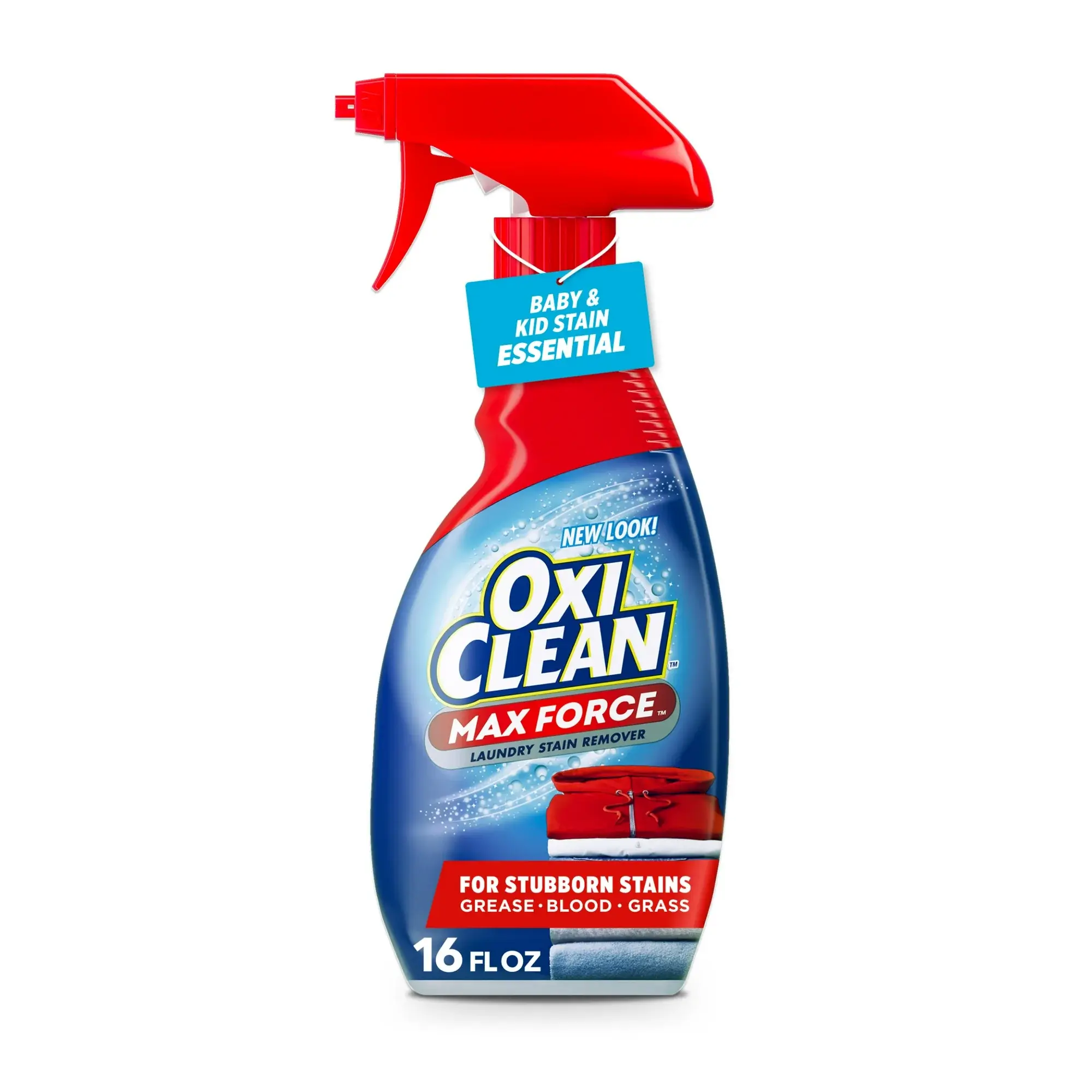 OxiClean Max Force Spray Quitamanchas para Ropa, Tratamiento Quitamanchas Suave