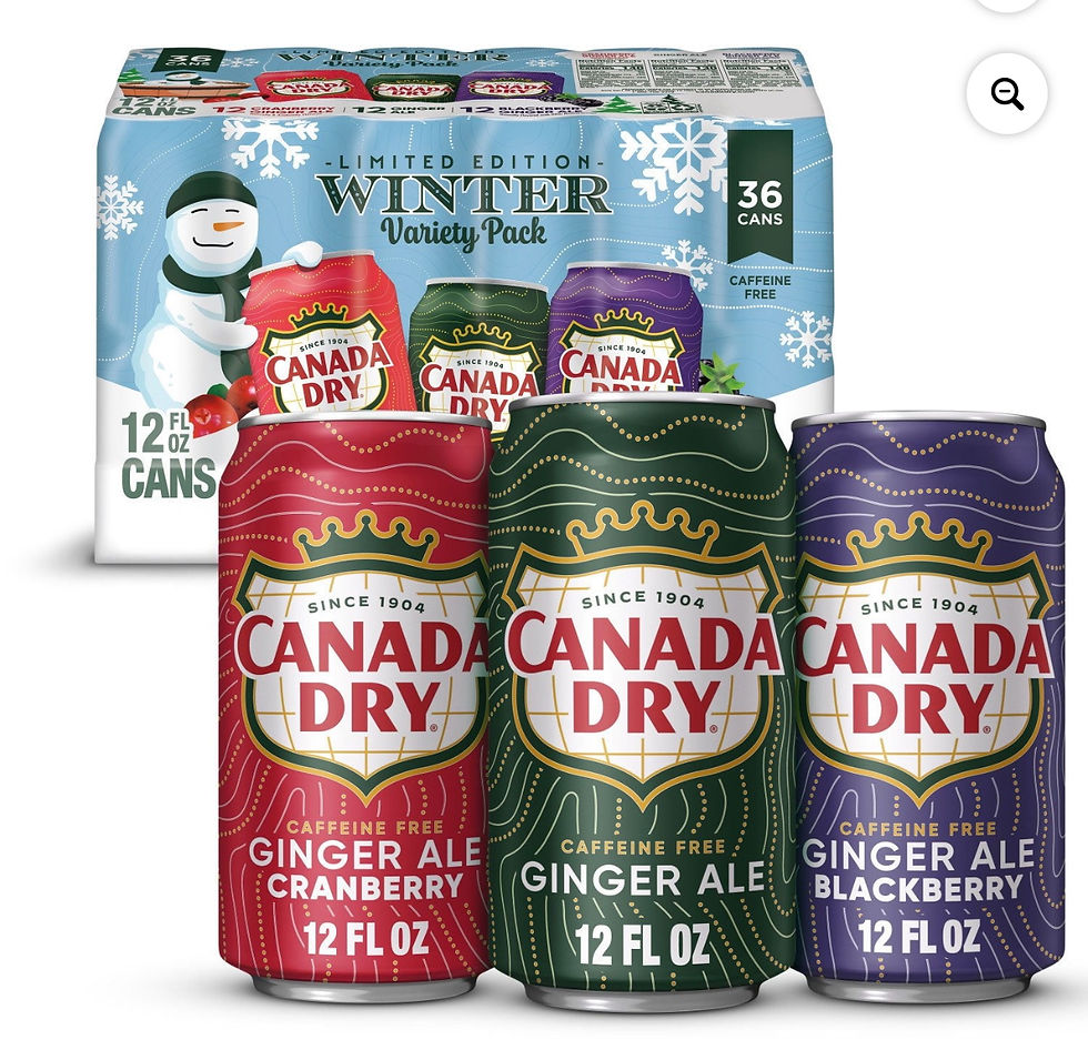 Miniatura: Canada Dry Winter Variety Pack 12 fl. oz., 36 pk.